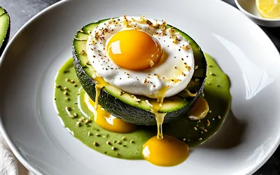 Recette traditionnelle d'Avocate hollandais au Cognac et œufs facile