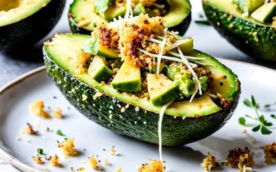 Avocats gratinés au parmesan : recette facile, rapide et gourmande