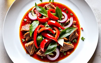Photo de Axoa d'Espelette : Recette Basque Traditionnelle Épicée et Savoureuse