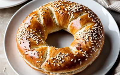 Recette facile de bagel moelleux maison pour petit déjeuner gourmand