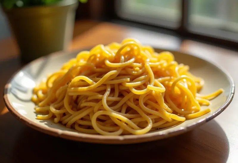 Bami Goreng nature indonésien : nouilles sautées savoureuses