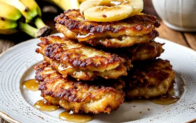 Photo de Banane en robe des champs croustillante au miel et cannelle - recette facile et gourmande