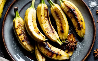 Recette facile de bananes grillées au barbecue, dessert rapide et gourmand