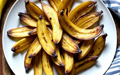 Recette facile de bananes plantain frites à la congolaise en accompagnement