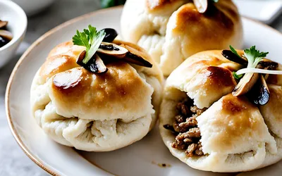 Recette facile de Banh Bao Vietnamien - Pain brioché vapeur farci