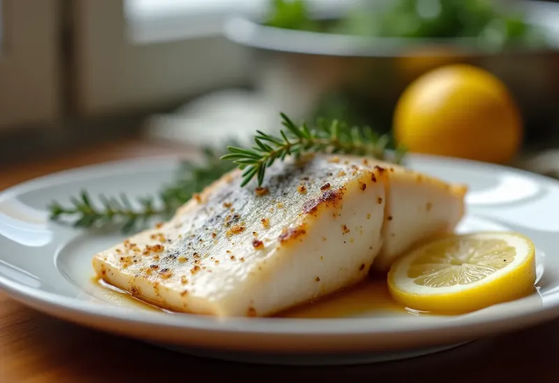Bar au four au citron : recette simple, rapide et savoureuse