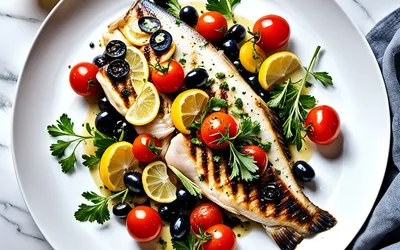 Recette facile de Bar en Robe des Champs - Plat sain et savoureux