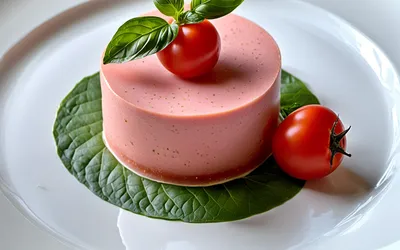 Recette bavarois tomate basilic frais et léger