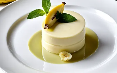 Recette facile de bavarois à la banane onctueux et léger