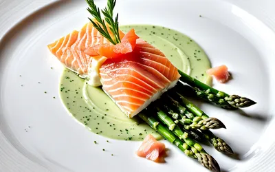 Bavarois de saumon fumé aux asperges vertes : recette fraîche et gourmande
