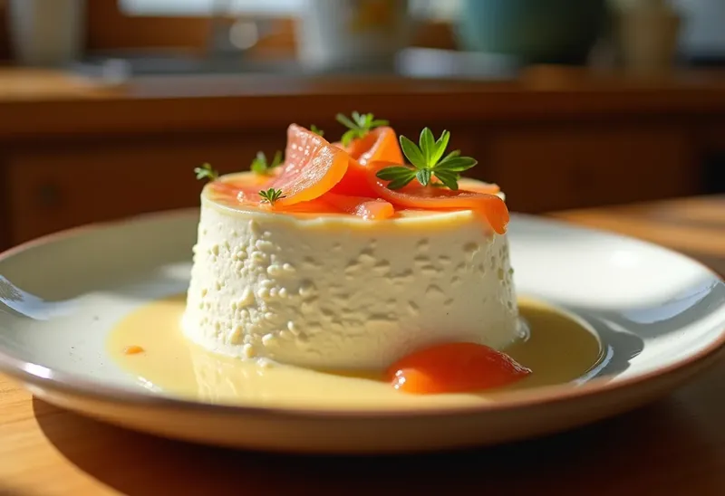 Bavaroise légère et onctueuse au saumon fumé