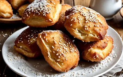 Recette facile de beignets croustillants au sésame à la chinoise
