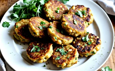 Recette facile de beignets croustillants de pois chiches maison