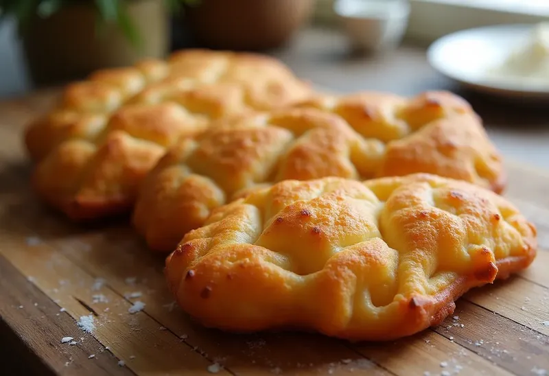 Beignets croustillants de pommes de terre dorés et savoureux