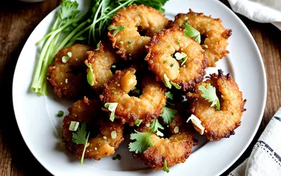 Recette facile de beignets de crevettes croustillants à la mode asiatique