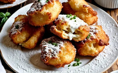 Recette facile de beignets de mozzarella croustillants et fondants