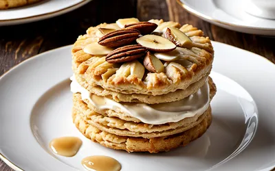 Recette facile de biscuit aux amandes et crème mousseline onctueuse