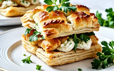 Recette facile de biscuit vol-au-vent maison doré et croustillant
