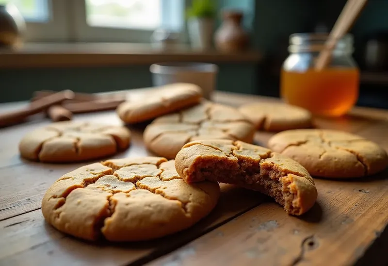 Biscuits au gingembre maison croustillants et parfumés