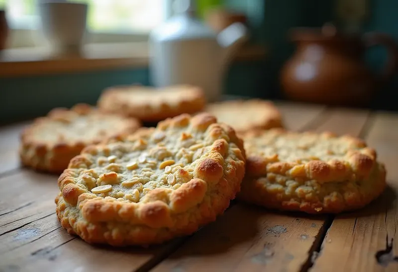 Biscuits croquants aux flocons d'avoine : recette gourmande et saine
