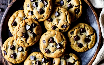 Recette facile de biscuits moelleux au potiron et chocolat