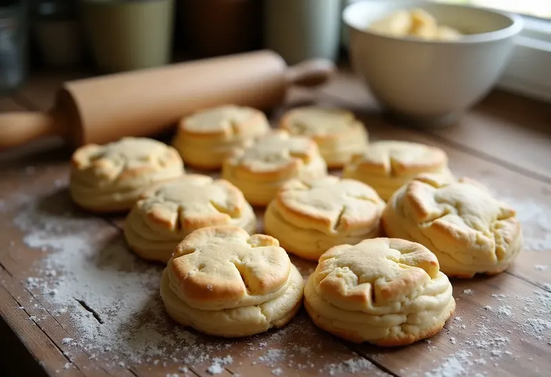 Biscuits traditionnels à la crème de lait - Recette authentique de Claque