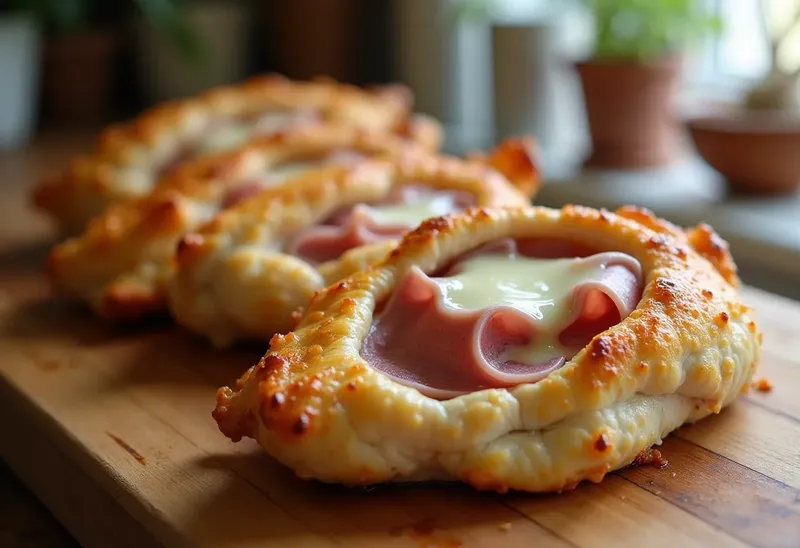 Blancs de poulet farcis au jambon et fromage fondant