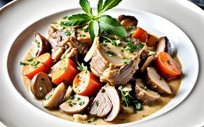 Blanquette d'agneau traditionnelle fondante et savoureuse - recette facile