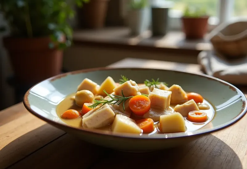 Blanquette de dinde aux poireaux : recette traditionnelle savoureuse et facile