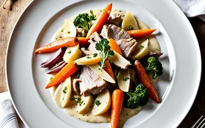 Blanquette de Veau aux Chicons Fondants - Recette Traditionnelle Française