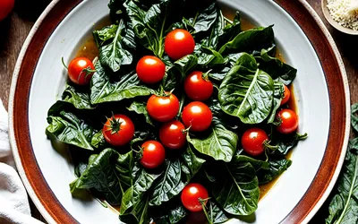 Blettes mijotées à la tomate : recette facile et savoureuse