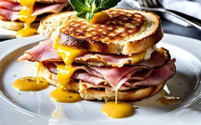 Recette facile de Blinis façon Croque-Monsieur fondants et gourmands