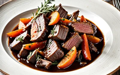 Recette Boeuf à la Beaucairoise traditionnelle facile et savoureuse