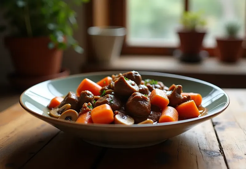 Boeuf Bourguignon Express : Recette Rapide et Savoureuse