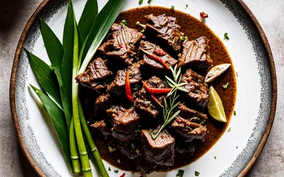 Recette Boeuf Rendang de Sumatra : Plat Indonésien Épicé et Savoureux