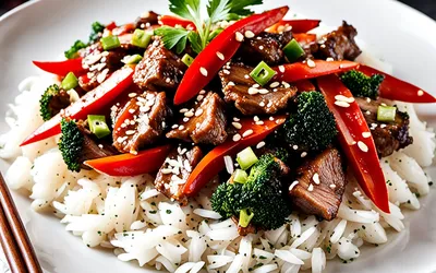 Recette facile de bœuf sauté à la chinoise - Plat rapide au wok