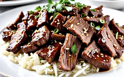 Recette facile de bœuf sauté à la sauce soja, plat asiatique rapide