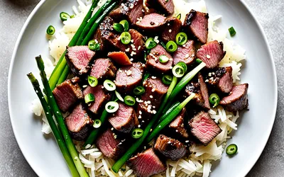 Recette facile de bœuf sauté aux échalotes à la chinoise