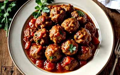 Recette traditionnelle des Boles de Picolat catalanes en sauce tomate