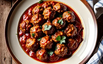 Recette authentique de Boles de Picolat : boulettes catalanes à la sauce tomate épicée