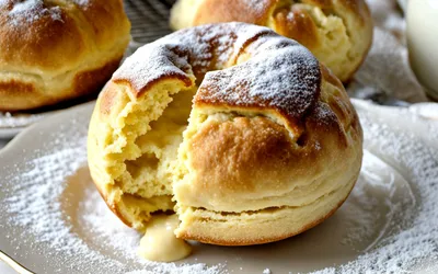 Recette facile de bombolonis italiens moelleux à la crème pâtissière