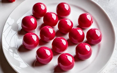 Recette facile de bonbons de fruits au blanc glacé maison