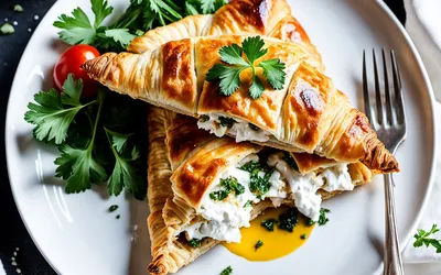 Recette facile de börek turc au fromage de chèvre, croustillant et savoureux