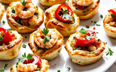 Recette facile de bouchées créoles aux crevettes croustillantes
