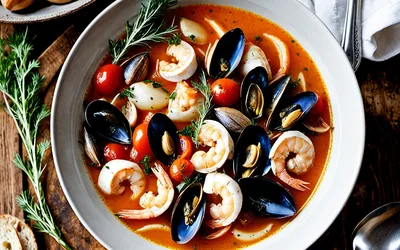 Recette facile de Bouillabaisse Provençale avec Rouille maison