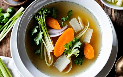 Recette facile de bouillon clair maison savoureux et léger