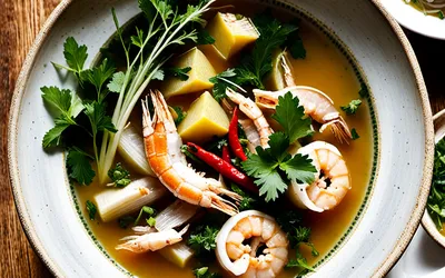 Bouillon d'awara traditionnel guyanais : recette authentique et savoureuse