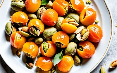 Boules gourmandes d'abricots secs aux éclats de pistaches : recette facile et saine
