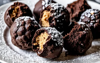 Boules truffées aux amandes : recette facile et gourmande pour un encas maison