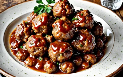 Boulets à la liégeoise au four : recette traditionnelle belge facile